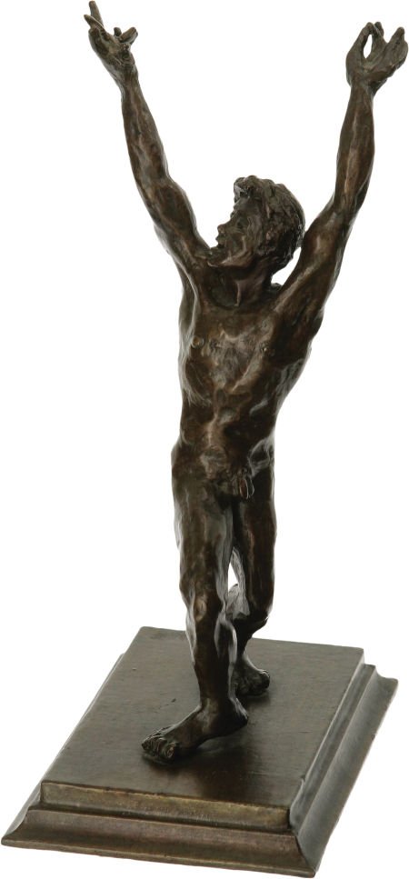 A James Dean Nude Sculpture by Kenneth Kendall,: A James Dean Nude Sculpture by Kenneth Kendall, Circa 1980s. Created by the renowned 'Jam