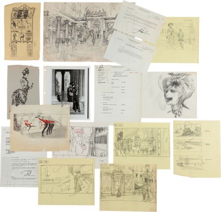 A Large Archive of Material from "Hello, Dolly!": A Large Archive of Material from "Hello, Dolly!" 20th Century Fox, 1969. From the files