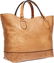56371: Gucci Light Brown Ostrich Tote Bag with Light Go - 2