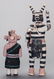 54015: TWO HOPI COTTONWOOD KACHINA DOLLS Jimmy Koots c. - 2