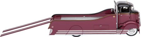SCALE MODEL CUSTOM CAR CARRIER 4-1/4 x 11-1/2 x : SCALE MODEL CUSTOM CAR CARRIER 4-1/4 x 11-1/2 x 4 inches (10.8 x 29.2 x 10.2 cm) Die-cas