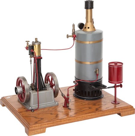 SCHOENNER TYPE LIVE STEAM SCALE MODEL STEAM PLAN: SCHOENNER TYPE LIVE STEAM SCALE MODEL STEAM PLANT 19 x 20 x 14-1/2 inches (48.3 x 50.8 x 36