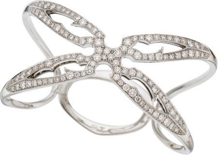 Stephen Webster Diamond, White Gold Bracelet: Stephen Webster Diamond, White Gold Bracelet From the Thorn Noir Collection, in