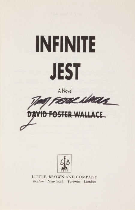 David Foster Wallace. Infinite Jest. Boston: Lit: David Foster Wallace. Infinite Jest. Boston: Little, Brown and