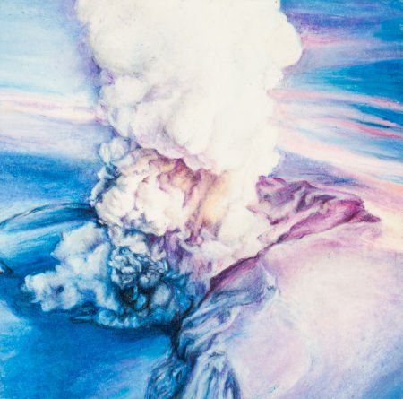 VIOLET HOPKINS (American, b. 1973) Saudade, 2007: VIOLET HOPKINS (American, b. 1973)Saudade, 2007Pencil on paper mounted on a