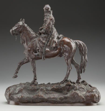 VASILY GRACHEV (Russian, 1831-1905) Ivan the Ter: VASILY GRACHEV (Russian, 1831-1905)Ivan the Terrible on Horseback Bron