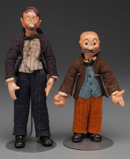 "MUTT AND JEFF," TWO SWISS COMPOSITION CHARACTER (1 of 2)