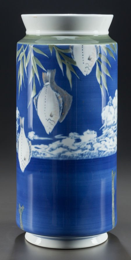 ROYAL COPENHAGEN ART DECO PORCELAIN ARTISTIC VAS (1 of 2)