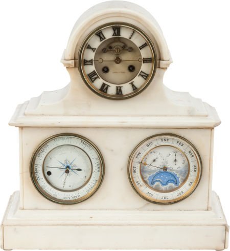 A FRENCH LEROY MARBLE CHRONOMETER, Leroy A Paris (1 of 2)