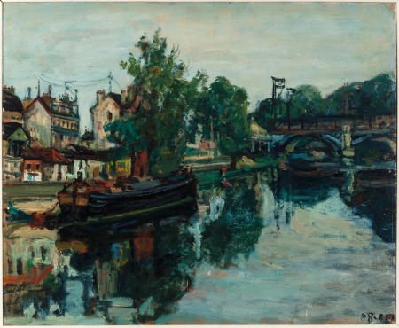 ARBIT BLATAS (American, 1909-1999) Port Charento (1 of 2)