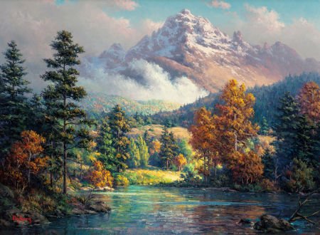 DALHART WINDBERG (American, b. 1933) Colorado La (1 of 2)