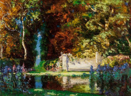 THOMAS EDWIN MOSTYN (British, 1864-1930) The Hav (1 of 2)