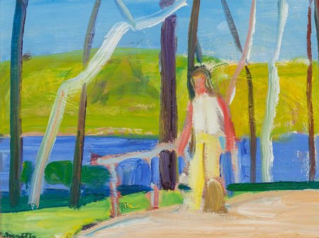 LOUISA MATTHIASDOTTIR (American, 1917-2000) Girl (1 of 2)