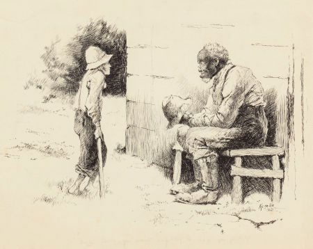 EDWARD WINDSOR KEMBLE (American, 1861-1933) A Ba (1 of 2)