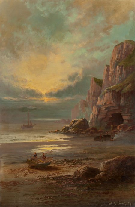 SIDNEY YATES JOHNSON (British, 1871-1940) Coasta (1 of 2)