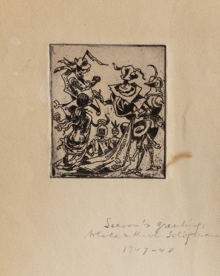 KURT SELIGMANN (Swiss, 1900-1962) Untitled, 1947 (1 of 2)