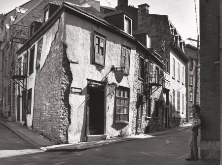 HARRY THOMSON (American, 20th Century) Old Quebe (1 of 2)