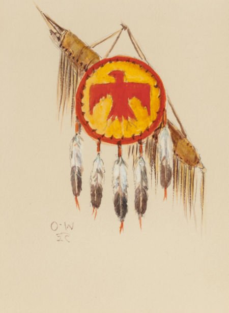 OLAF WIEGHORST (American, 1899-1988) Indian Shei (1 of 2)
