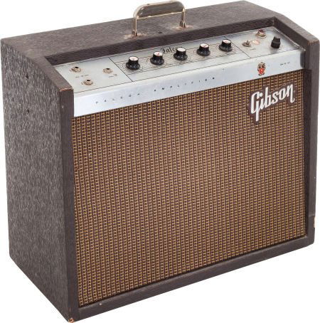 1964 Gibson GA-19 RVT Falcon Brown Guitar Amplif (1 of 2)