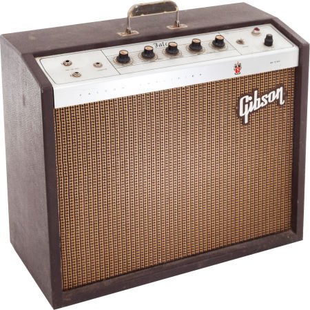 1964 Gibson Falcon Brown Guitar Amplifier, Seria (1 of 2)