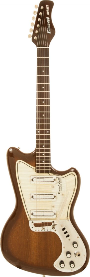 1968 Coral Hornet Sunburst Solid Body Electric G (1 of 2)