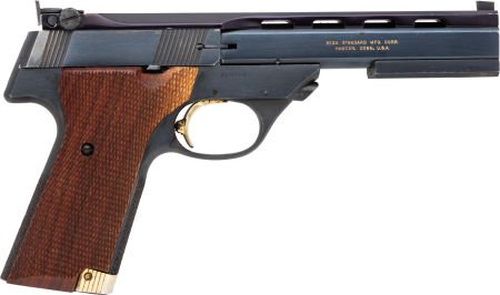 High Standard The Victor Model Semi-Automatic Pi: High Standard The Victor Model Semi-Automatic Pistol. Serial no. ML04059, .22 long ri