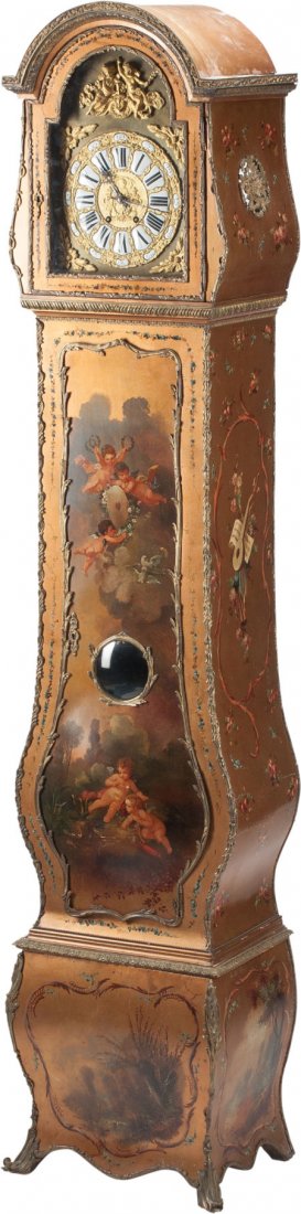 A Vernis Martin-Style Gilt Bronze Mounted Tall C (1 of 4)