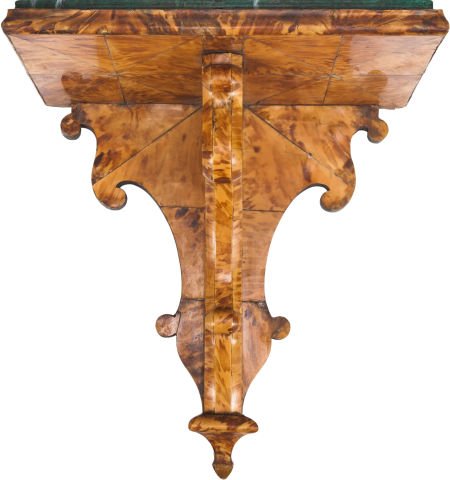 An English Regency Tortoiseshell Veneered Bracke (1 of 3)