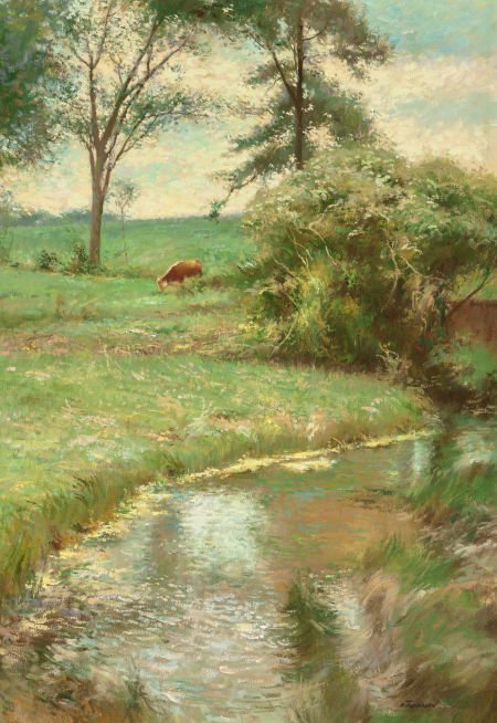 Richard Earl Thompson (American, 1914-1991) Catt (1 of 3)