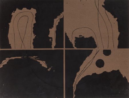 Louise Nevelson (American, 1899-1988) Dusk in Au (1 of 4)