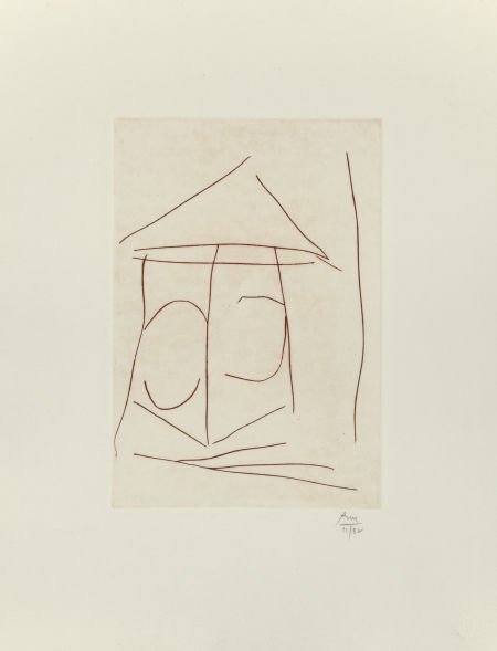 Robert Motherwell (American, 1915-1991) Mulligan: Robert Motherwell (American, 1915-1991) Mulligan's Tower, 1983 Etching on wove paper<