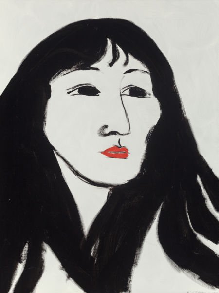 R.C. Gorman (American, 1932-2005) Yoko Ono, 1987 (1 of 4)