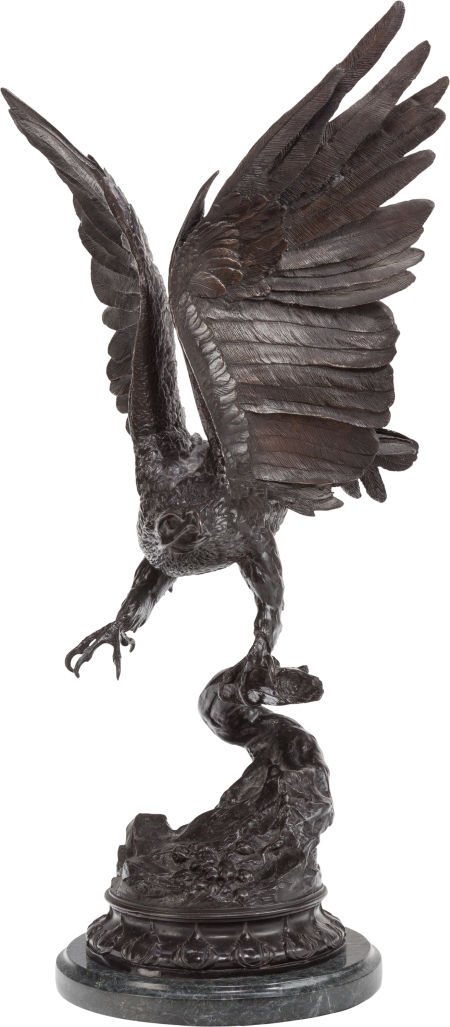 After Jules Moigniez (French, 19th Century) Eagl (1 of 3)