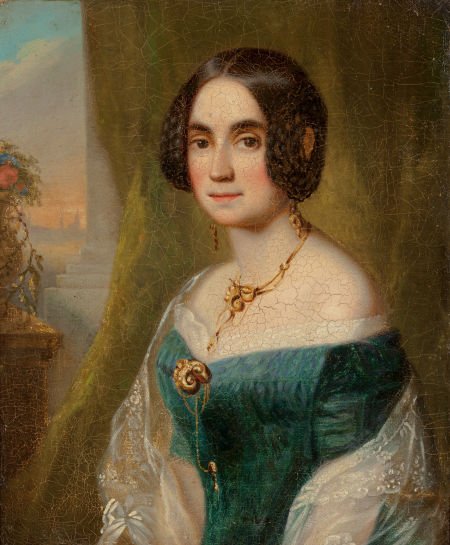 American School (19th Century) Pair of Portraits (1 of 4)