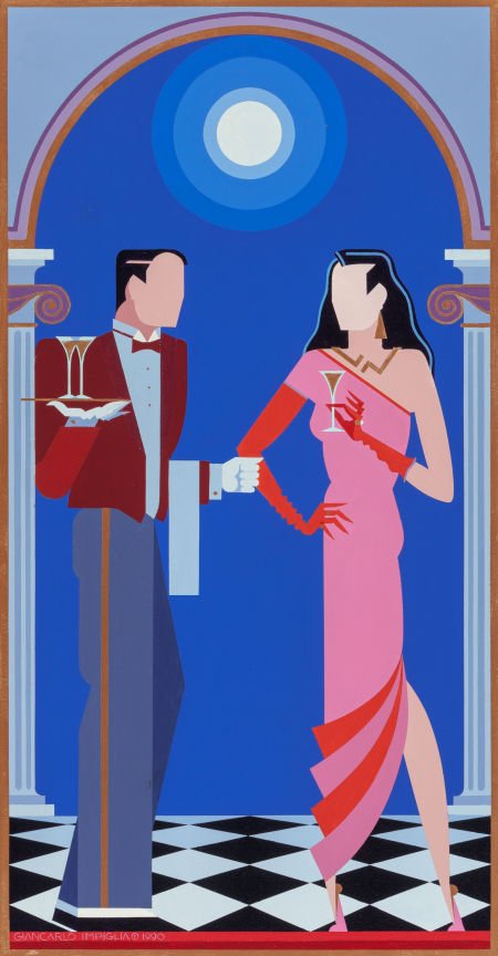 Giancarlo Impiglia (Italian, b. 1940) Chiaro di (1 of 3)