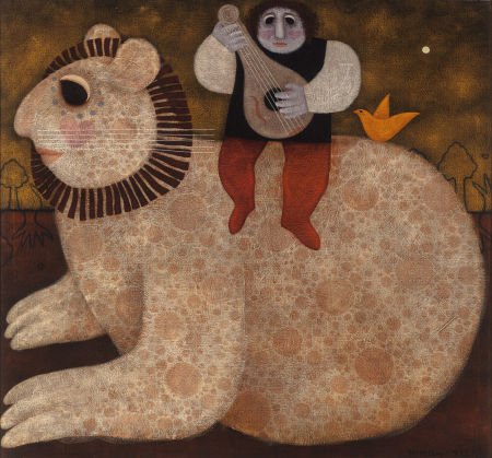 Carol Jablonsky (American, 1939-1992) Musician a (1 of 4)