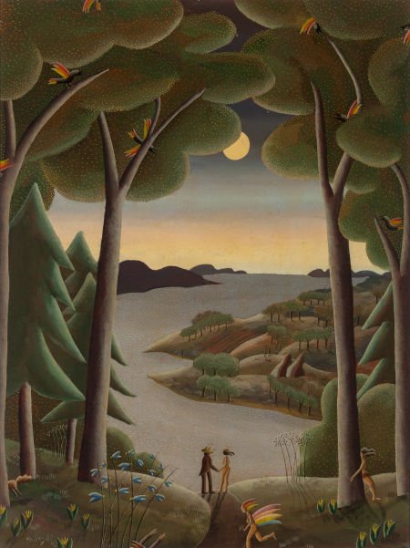 Thomas McKnight (American, b. 1941) Meeting his (1 of 4)