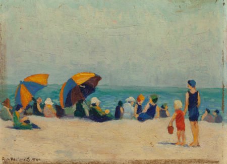 Ruth Sutton (American, 1898-1960) Nantucket Oil (1 of 4)