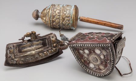 Three Tibetan & Mongolian Articles 11 inches lon (1 of 1)