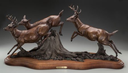 DENNIS JONES (American, b. 1943) Autumn Gold, 19 (1 of 2)