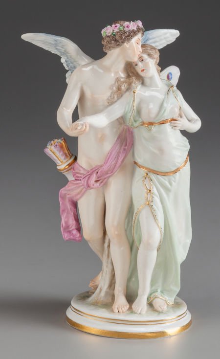 A Meissen Porcelain Figural Group, Meissen, Germ (1 of 3)