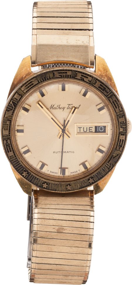 Mathey-Tissot Watch Owned by Elvis Aaron Presley (1 of 2)