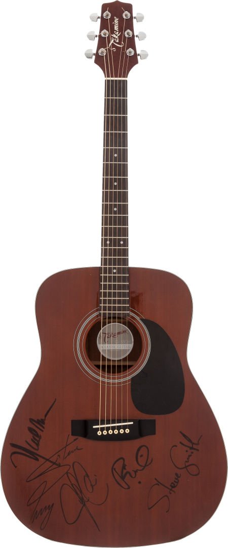 Journey Signed Guitar. (1 of 3)