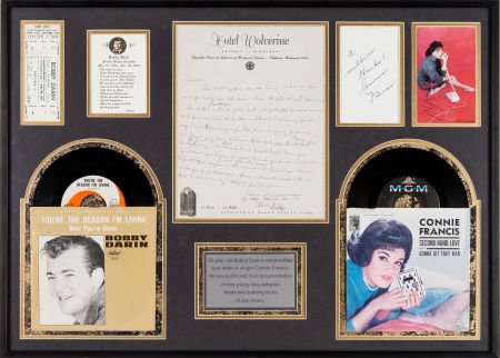 Bobby Darin Handwritten Love Letter to Connie Fr (1 of 3)