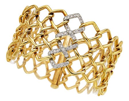 Diamond, Platinum, Gold Bracelet, Paloma Picasso (1 of 2)