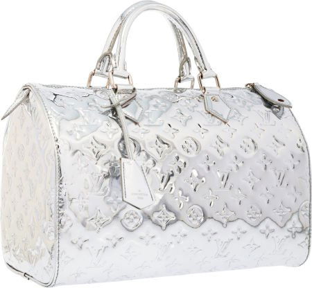 Louis Vuitton Silver Miroir Argent d'Ore Monogra (1 of 4)