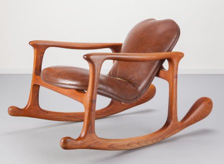 American School (20th Century) Rocking Chair, ci (1 of 3)
