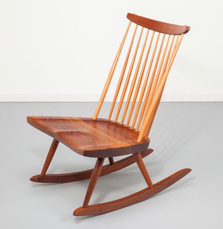 George Nakashima (American, 1905-1990) Rocking C (1 of 3)