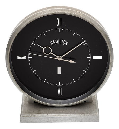 Hamilton Koehler Experimental Model IX Clock, On: Hamilton Koehler Experimental Model IX Clock, One Of Two Finished Clocks Case: metal, alum