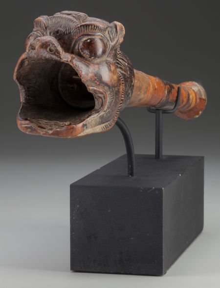 Trumpet, Tibet or Bhutan    from a monastery, us (1 of 2)